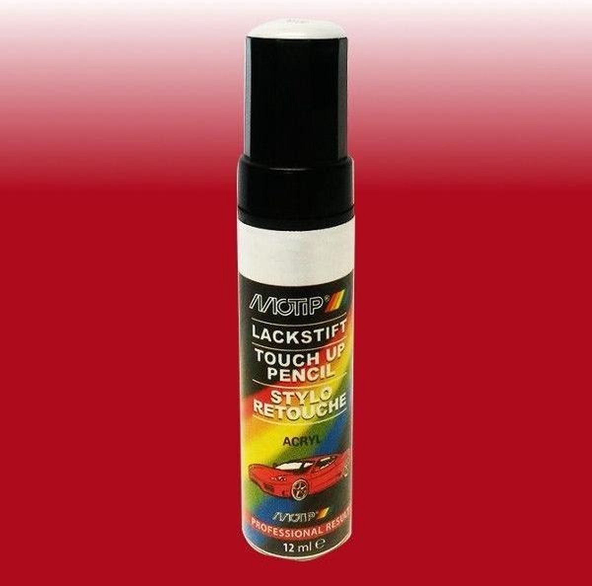 Motip 941530 Auto lakstift Rood 12 ml