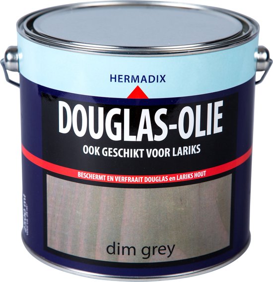 Hermadix Douglas Olie - Dim Grey - 2,5 liter - Hermadix