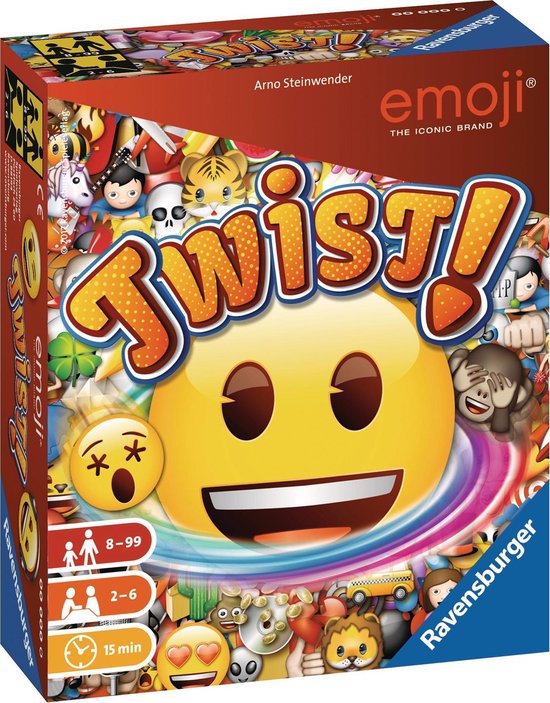 hefboom zonnebloem thema Ravensburger Emoji Twist - kaartspel | Games | bol.com