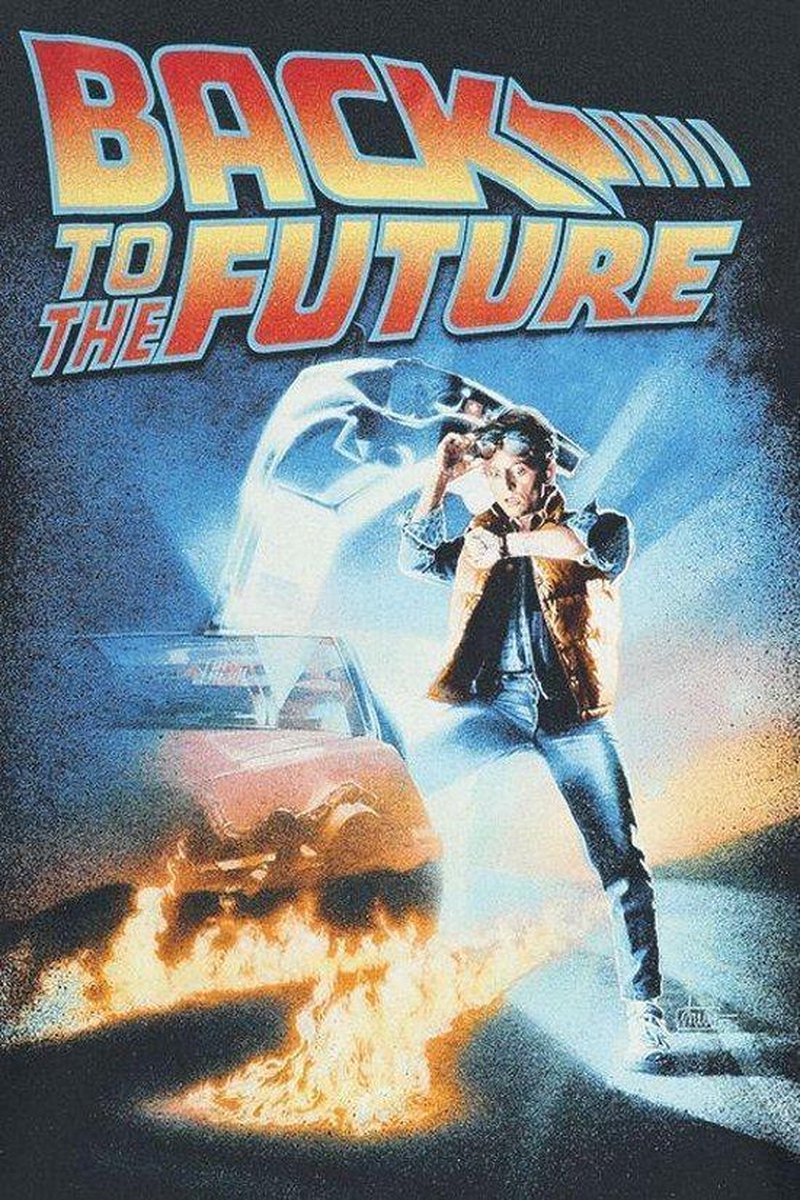 Back To The Future shirt – Classic Filmposter maat XL