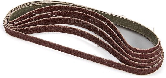 QUARKZMAN Schuurbanden, 76 mm x 457 mm, 18 stuks, korrelgrootte 60/80