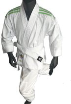 adidas Karatepak K200 Kids Wit/Groen 120-130cm