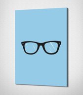 Glasses Canvas | 60x40 cm