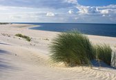 Fotobehang Sylt Beach Sea Sand | PANORAMIC - 250cm x 104cm | 130g/m2 Vlies