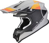 Scorpion Vx-16 Evo Air Spectrum Matt Grey-Orange S - Maat S - Helm