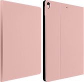 Cover Geschikt voor Apple iPad Air 2019 en Geschikt voor Apple iPad Pro 10.5 Folio Stand-functie Smooth Aspect Rosé goud
