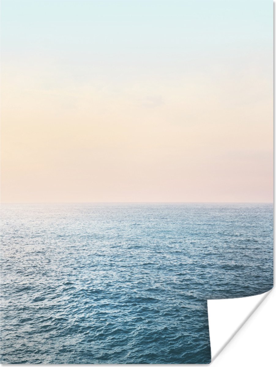 Poster Zee - Natuur - Zon - Water - 60x80 cm