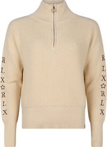 Rellix Knitted Zipper Rlx Truien & Vesten Meisjes - Sweater - Hoodie - Vest- Gebroken wit - Maat 140