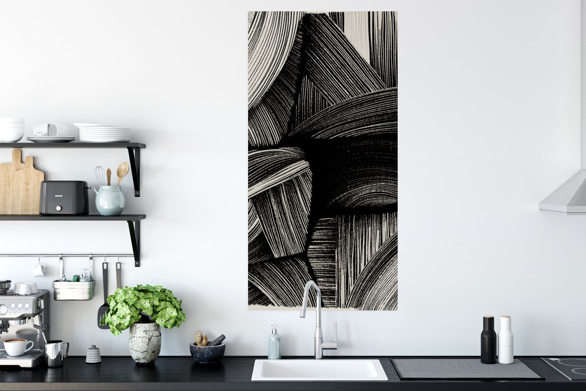 Abstract - Zwart - Wit - Lijnen