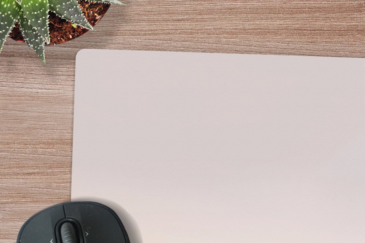 Muismat XXL 90x60 cm - Bureau onderlegger - Bureau mat Zee - Strand - Brug - Natuur - Zonsondergang - Bureaumat - Gaming mousepad xl - Bureaulegger groot - Computer deskmat