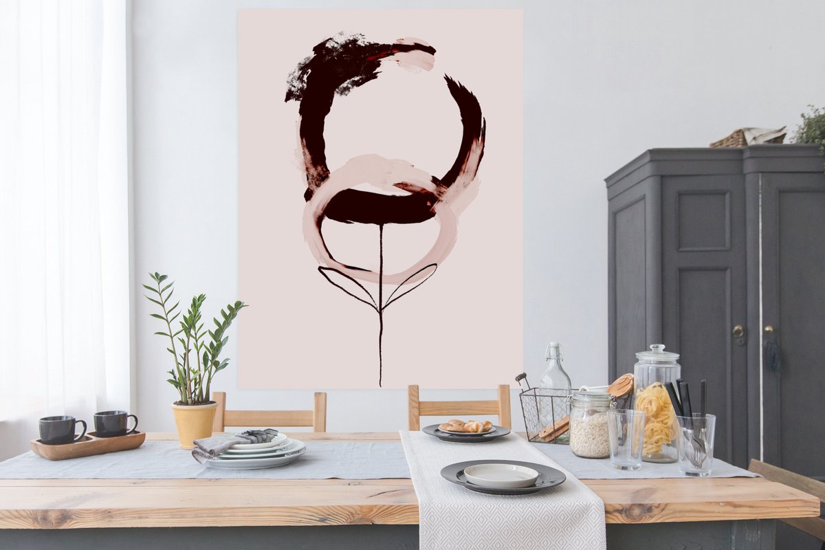 Abstract - Bloem - Koffie - Pastel