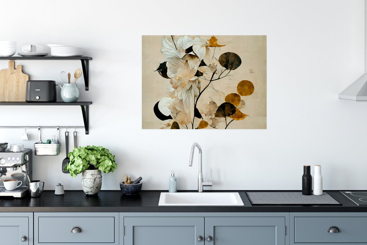 Bloemen - Bladeren - Boom - Pastel