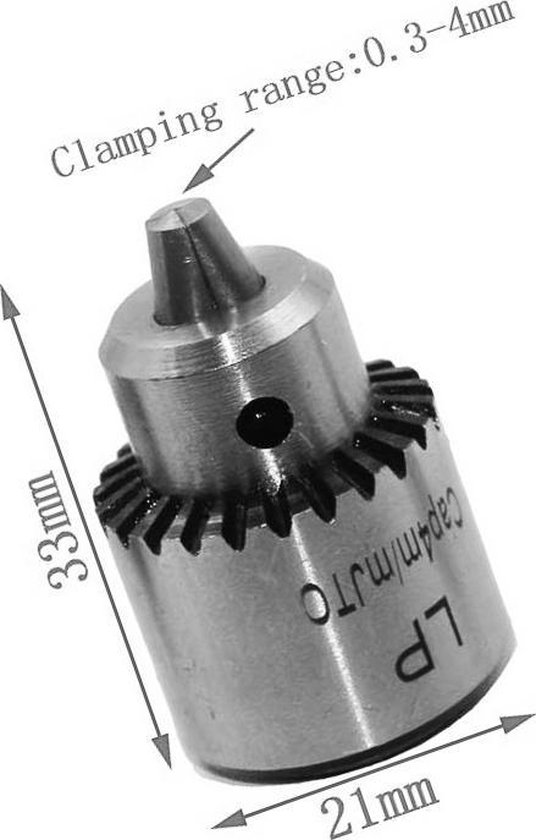 Mini boorkop 0.3 - 4.0 mm | bol