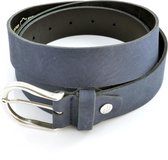 XXL Belts Damesriem Jeans 1790 - Blauw - 130 cm