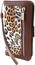 iPhone 14 Leopard / Leopard Print Case / Wallet / Book Case / Book Case / Phone Case with Zipper and Covers Web Stylus , iPhone 14 Case, Case iPhone 14