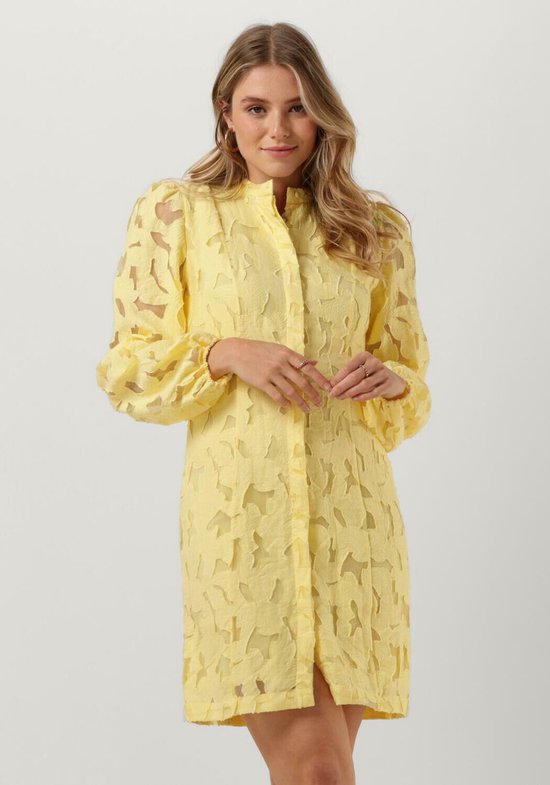 Gele dames jurk sale
