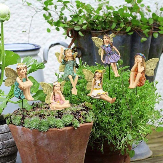 7 Pièces Mini Figurines De Gnomes Jardin Féérique Miniature - Temu Belgium