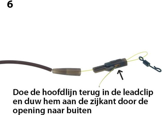 PB Products - Hit & Run X-Safe Leadclip Mainline Only Pack - Silt van PB Products — afbeelding 5