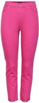 Vero Moda VMBRENDA HR STR ANK JEANS - Pink Yarrow Pink