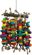 Keddoc vogelspeelgoed jawa blocks 55x35x15 cm Multi-color
