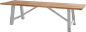 Icon dining tuintafel 300x102xH77 cm rvs teak