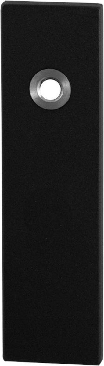 GPF8100.15R kortschild 169x46x8,5mm blind rechthoekig rechtsdraaiend zwart