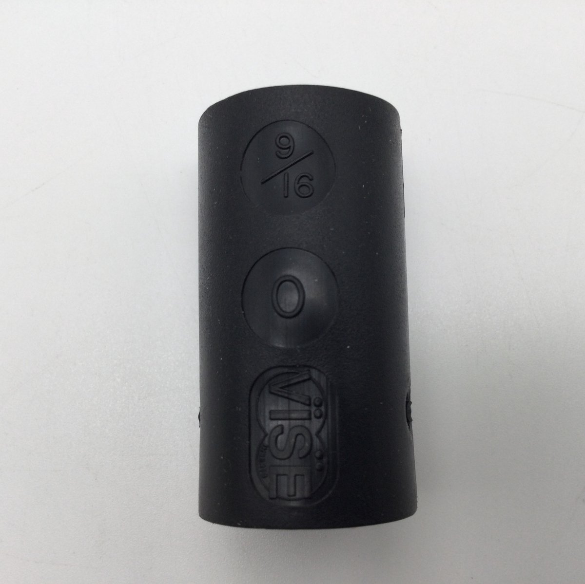 Bowling Bowlingbal vinger inserts, per 2 stuks, 'Vise powerlift / oval-grip inserts' , naar keuze powerlift of oval-grip, kleur zwart, maat 9/16 , nr. 0, boormaat 7/8