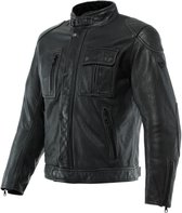 Dainese Atlas Leather Jacket Black 46 - Maat - Jas