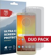 Rosso Motorola Moto E5 Ultra Clear Screen Protector Duo Pack