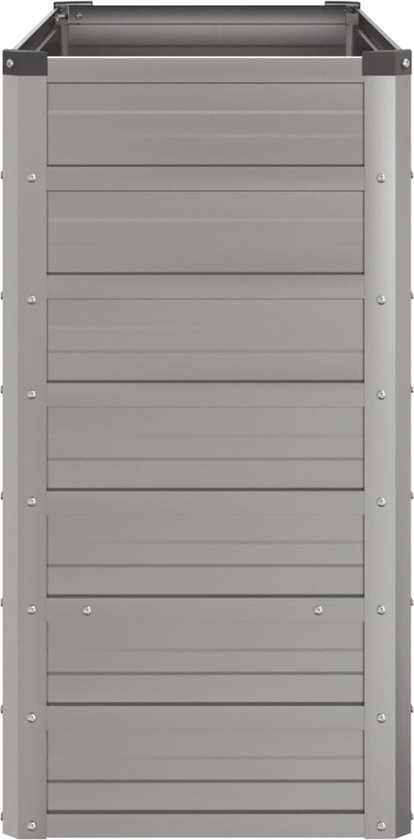 vidaXL Jardinière vidaXL Acier Corten Grijs 100 x 40 x 77 cm - Pot de fleur