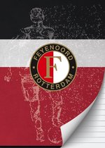 Feyenoord Schrift A4, gelijnd