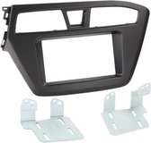 2-DIN paneel Hyundai I20 12/2014- zwart