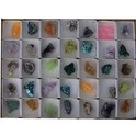 Mix ruwe mineralen showdoos - 3-5 - Mineraal Mix ruwe mineralen showdoos - 3-5 - Mineraal