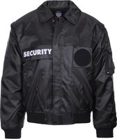 Fostex Garments - Security Jack with zip sleeves (kleur: Zwart / maat: XS)