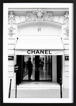 Chanel Store Poster (29,7x42cm) - Wallified - Fashion - Poster - Print - Wall-Art - Woondecoratie - Kunst - Posters
