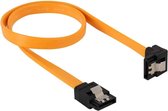 Seriële SATA Data kabel met metalen Clip, Lengte: 40cm