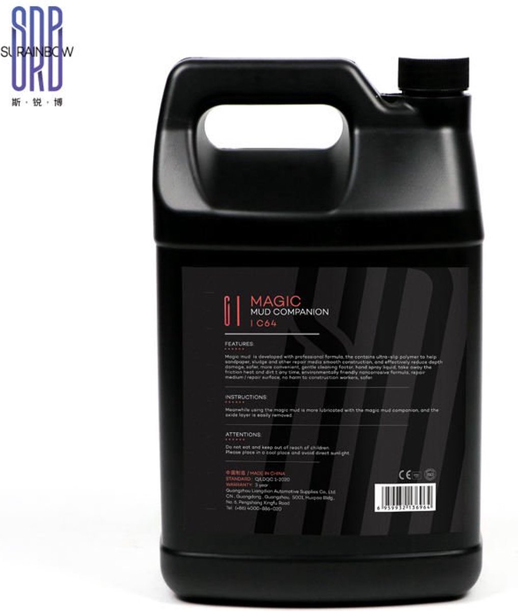 Surainbow Magische klei vloeistof - 4L - Exterieur - Klei bar -