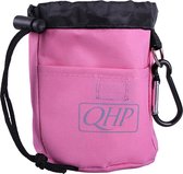 QHP - Treat Bag - Beloningstasje - Pink Grijs