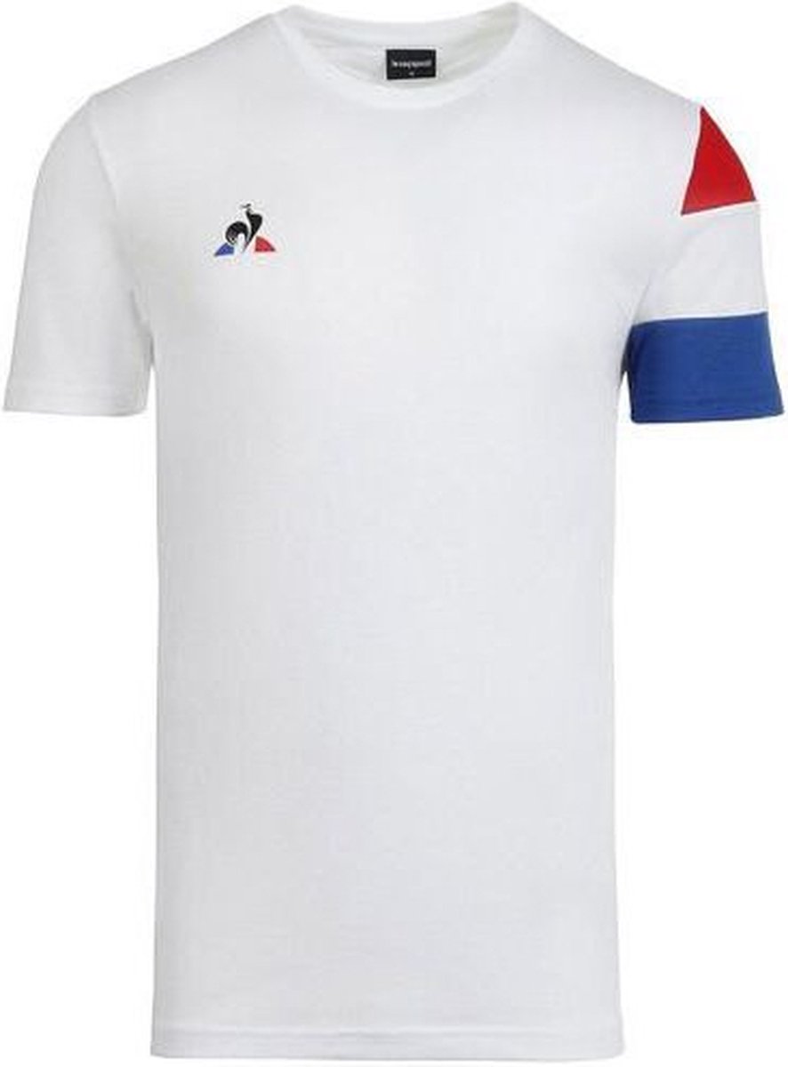 LE COQ SPORTIF Tennis Nº2 T-shirt Met Korte Mouwen Heren - New Optical  White - M | bol.com