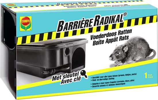 Barrière Radikal Voederdoos Ratten