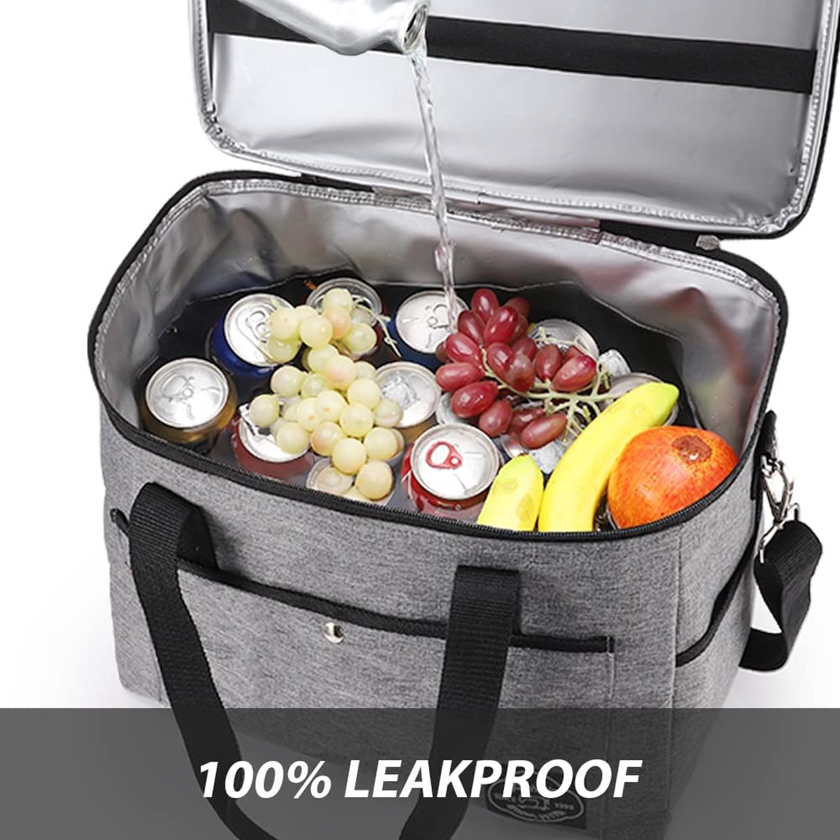 Sac Isotherme, 20L Sac De Pique-Nique Isotherme, Sac-Glacière Grande