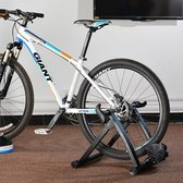 Fietstrainer - Rollenbank fiets 26-28 Inch of 700C wielen - Hometrainer - Racefiets - Mountainbike - Aluminium - Zwart