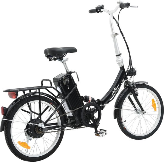 vidaXL-Elektrische-fiets-inklapbaar-met-Li-ion-accu-aluminiumlegering - vidaXL