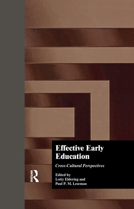 Effective Early Childhood Education - cover