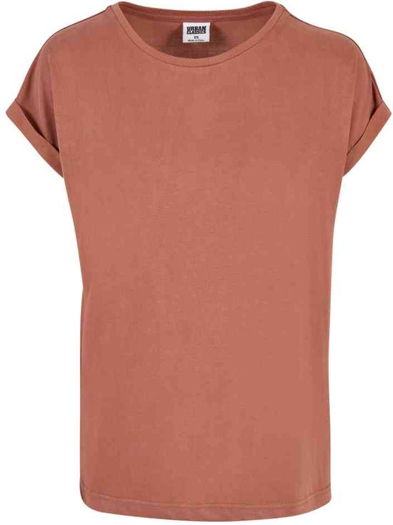 Urban Classics - Modal Extended Shoulder Top - L - Oranje