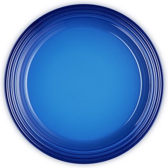 ASA Assiette plate, Céramique, bleu nuit, 26,5cm 