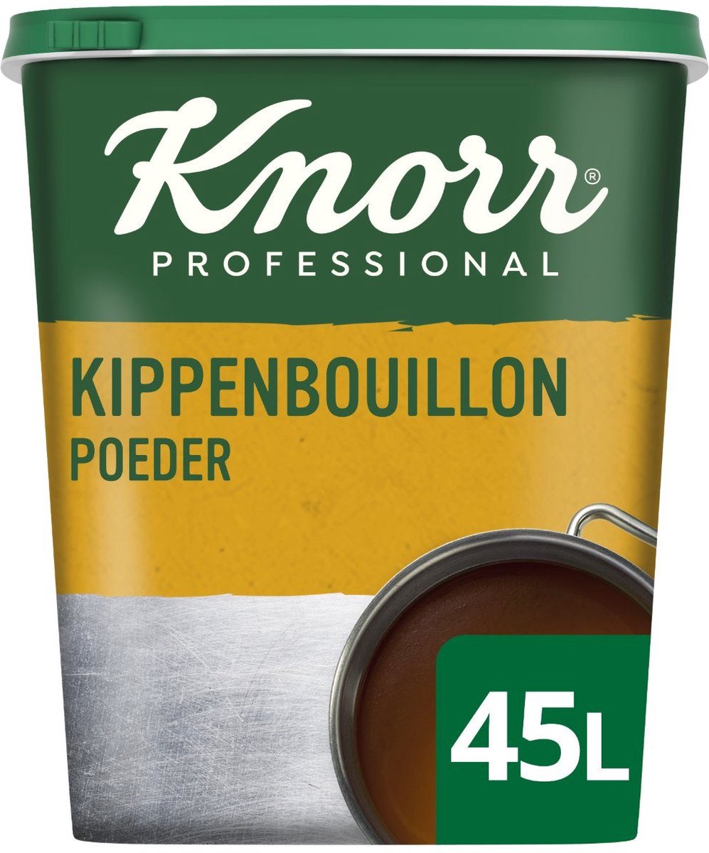 Knorr Professional - Kippenbouillon poeder (voor 45 ltr) - 900g