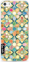 Casetastic Apple iPhone 5 / iPhone 5S / iPhone SE Hoesje - Softcover Hoesje met Design - Gilded Moroccan Mosaic Tiles Print