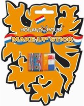 Make-up schmink Stick Rood Wit Blauw Oranje Koningsdag Voetbal