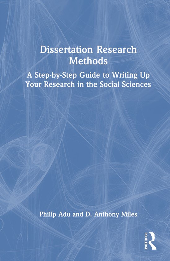 Dissertation Research Methods - cover